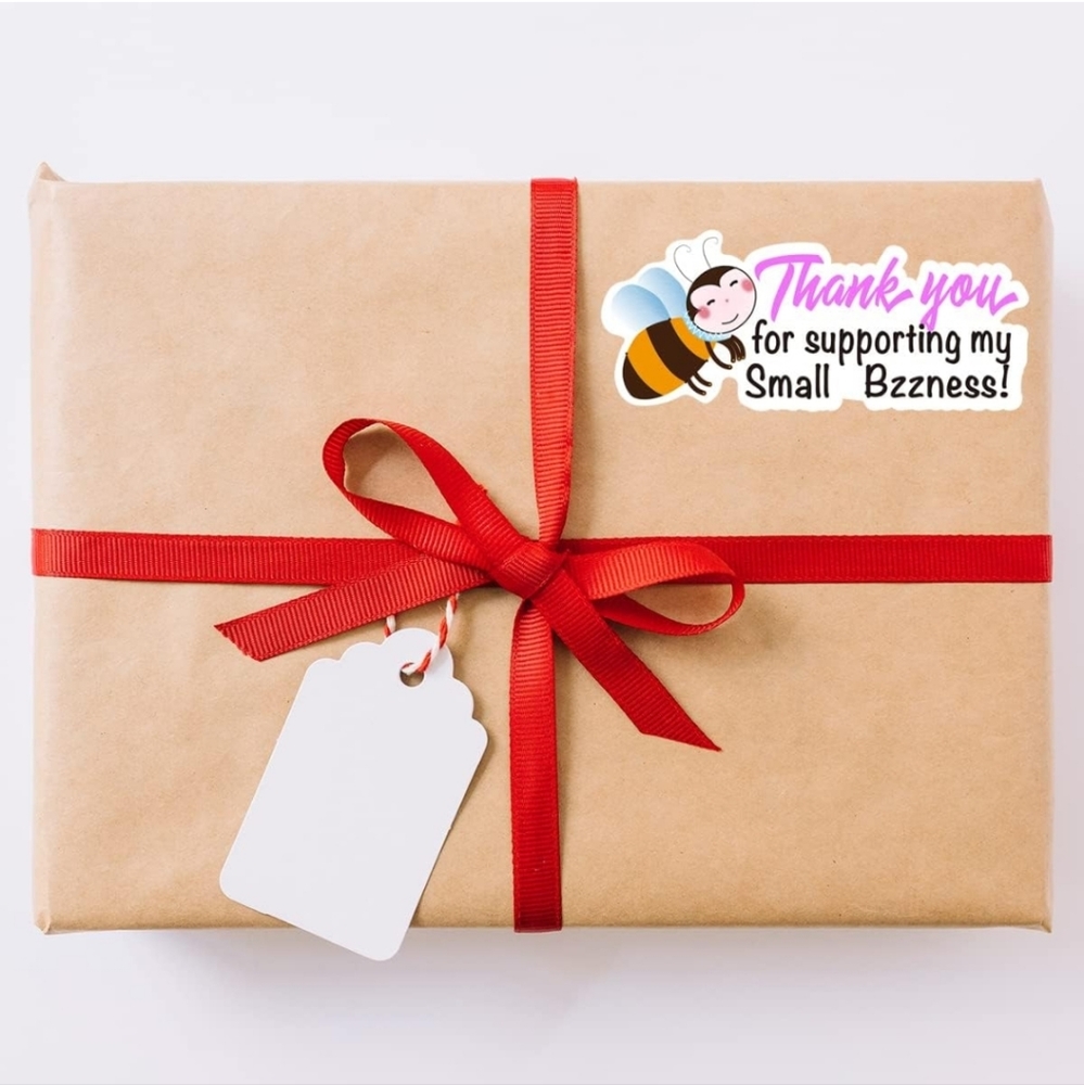 50 ct  Thank You Small Business Stickers for Packages - Picture 5 of 8